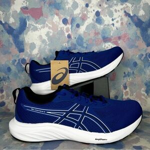 Asics Gel-Contend 9 Blue/White Running Shoes Men’s Size 14 Extra Wide